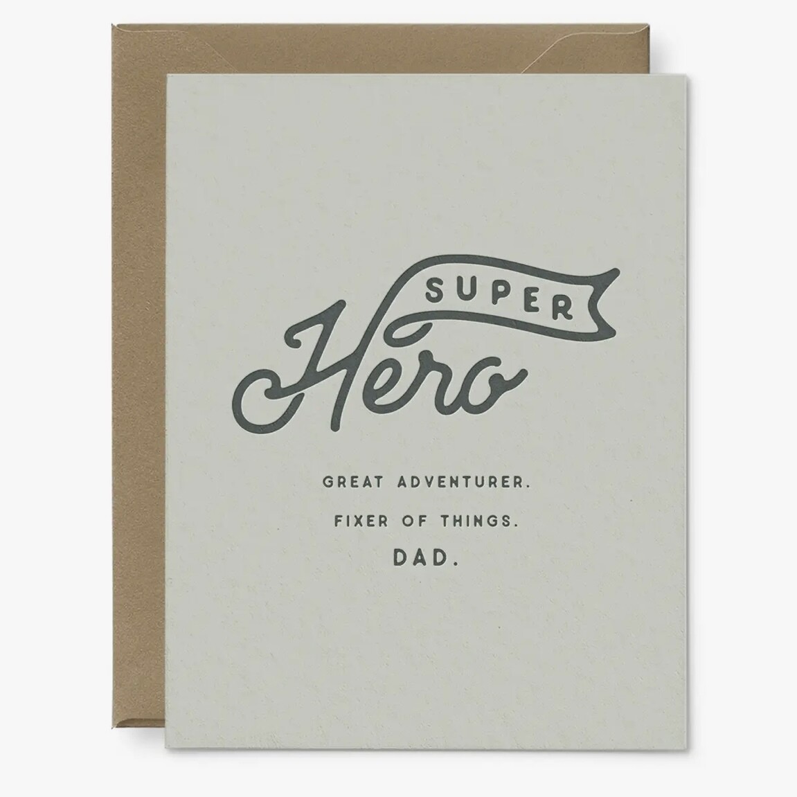 Super Hero Father&#39;s Day Card