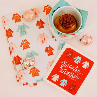 Sweater Weather Tea Towel