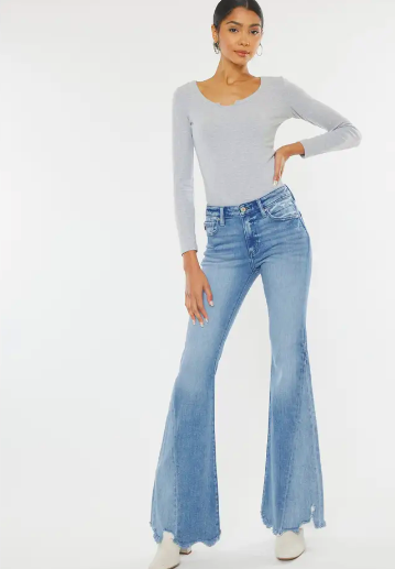 Mid Rise Flare Jeans Mid Rise Flare Jeans