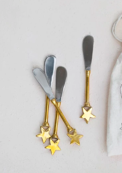 Brass Star Spoons