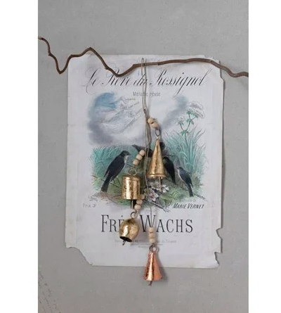 11&quot; Metal Bell Cluster