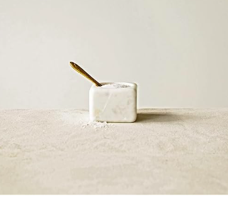 Marble Bowl with Spoon