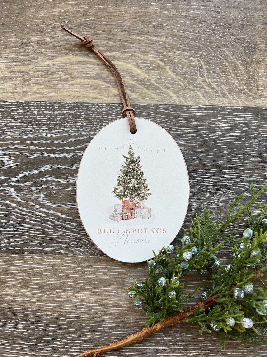 Blue Springs Cottage Ornament