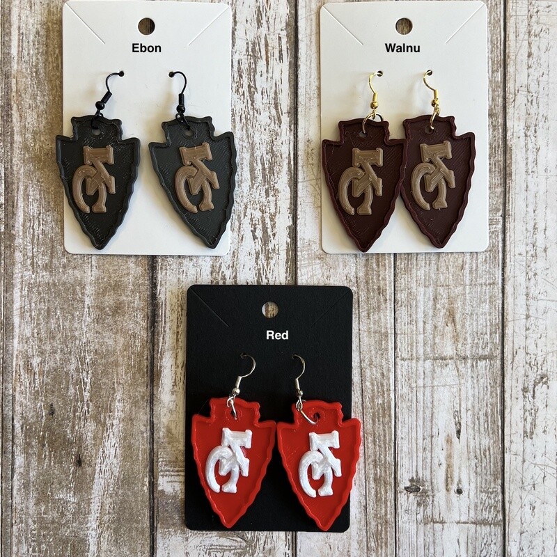 KC Arrowhead Earrings