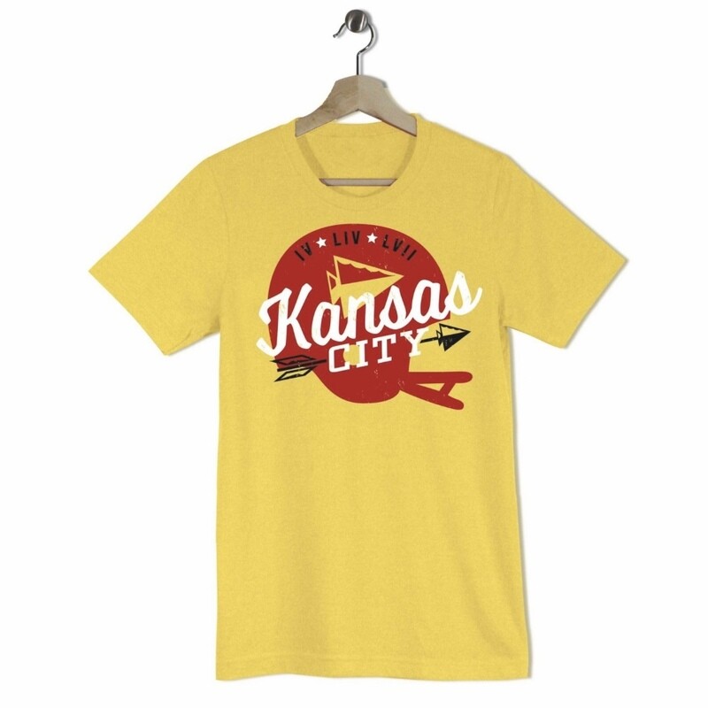 Gold KC Helmet Tee