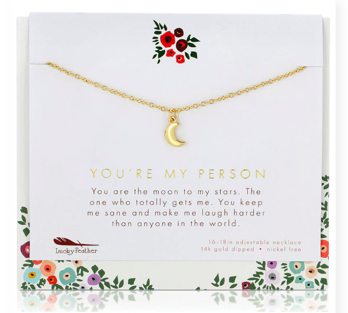 You&#39;re My Person Necklace
