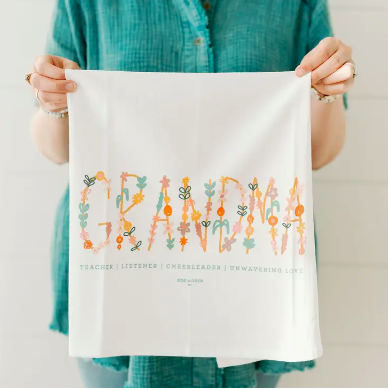 Grandma Flour Sack Tea Towel