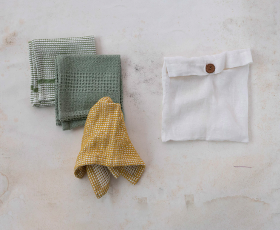 Set of 3 Waffle Dish Cloths
