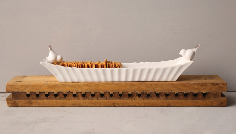 Cracker Dish w/ Birds