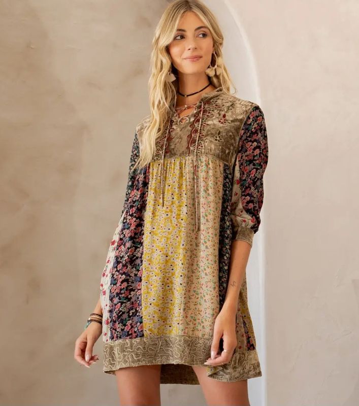 Bohemian Babydoll Dress