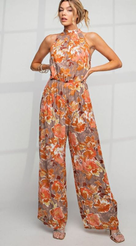 Mushroom Gauze Jumpsuit Mushroom Gauze Jumpsuit