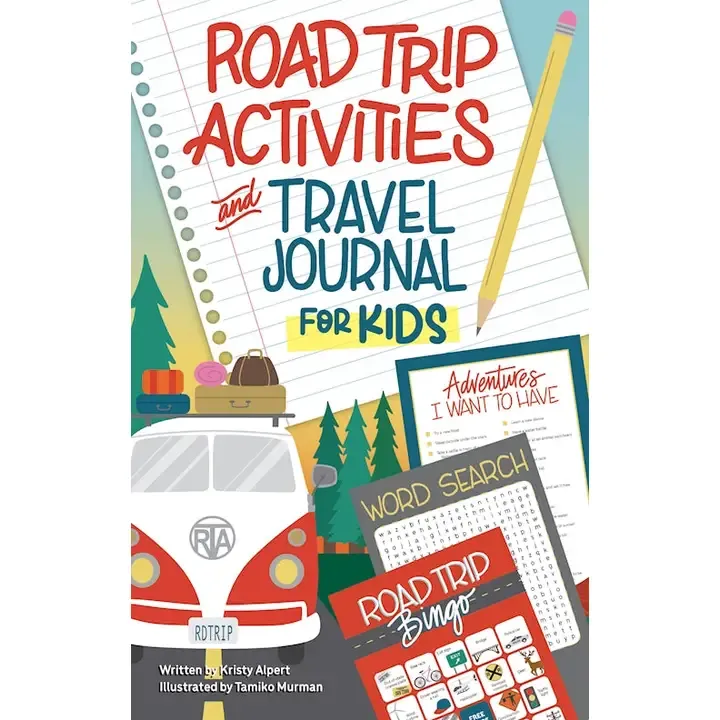 Road Trip Activity Book