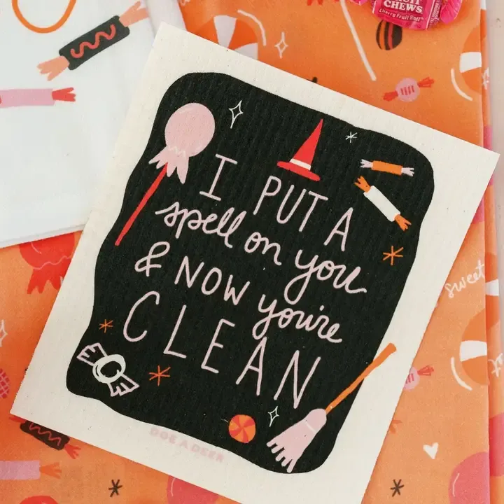 Spell On You Swedish Dishcloth