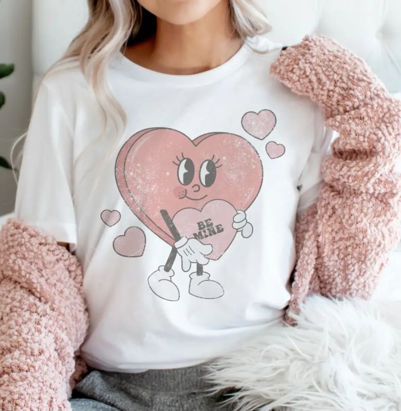 Be Mine Candy Heart Tee
