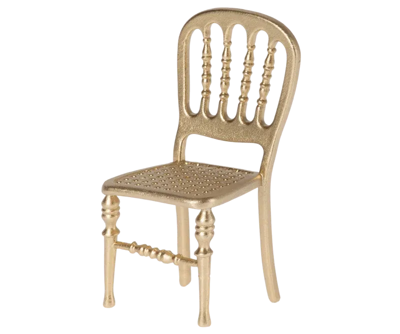 Maileg Chair - Gold Maileg Chair - Gold