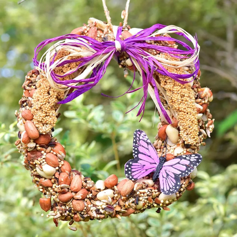 Bird Seed Wreath