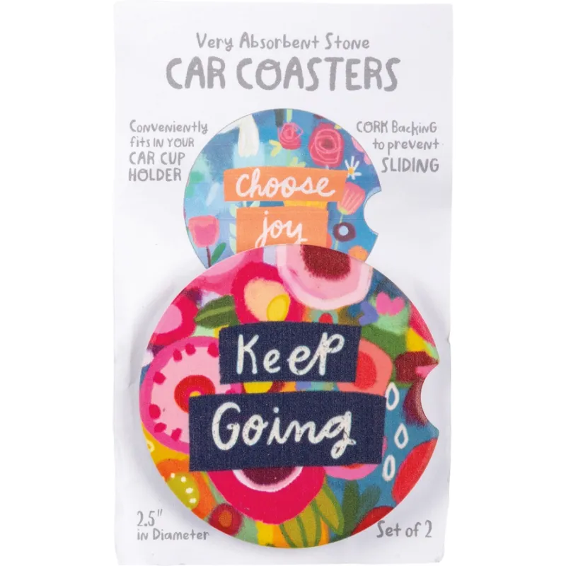 Keep Going Car Coaster