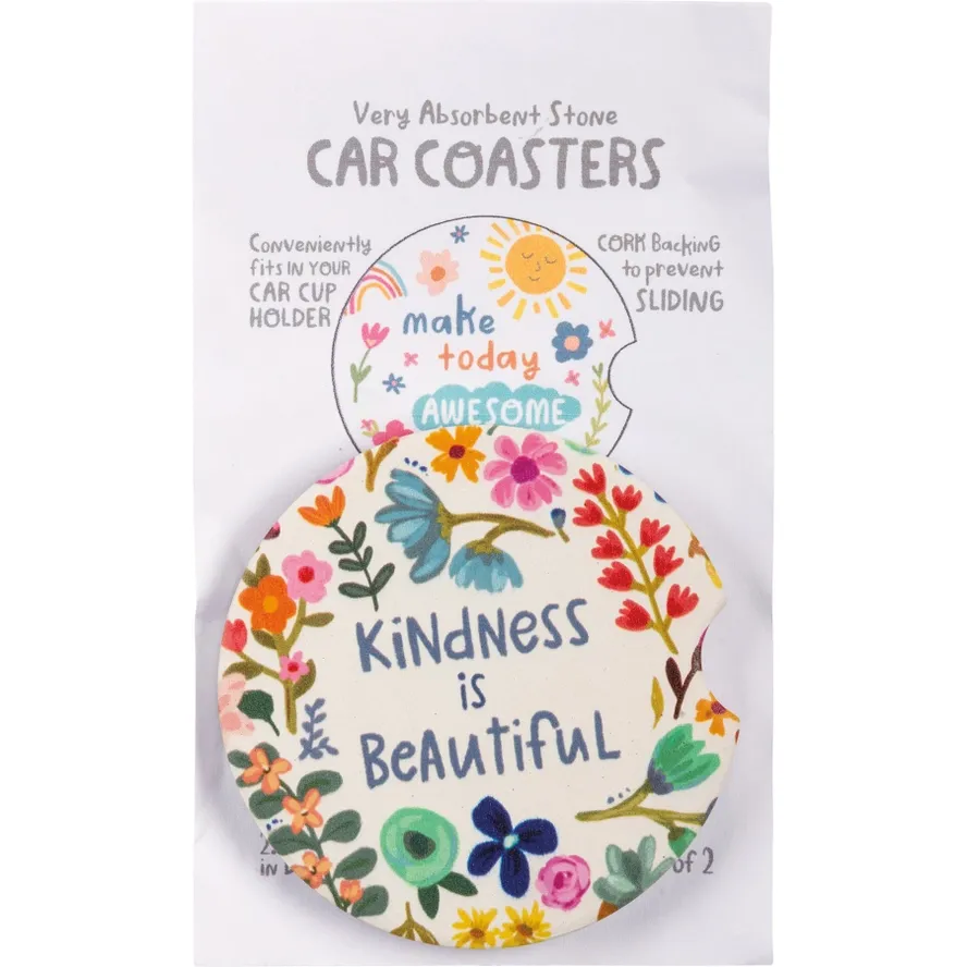 Kindness Car Coaster