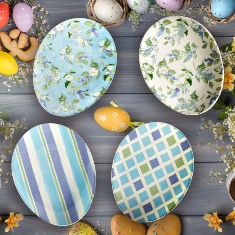 Easter Morning Egg Plate