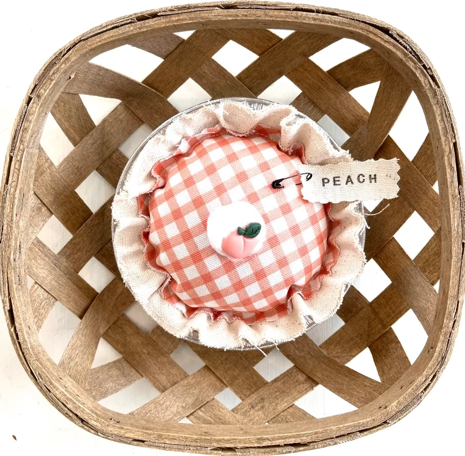 Fabric Peach Pie