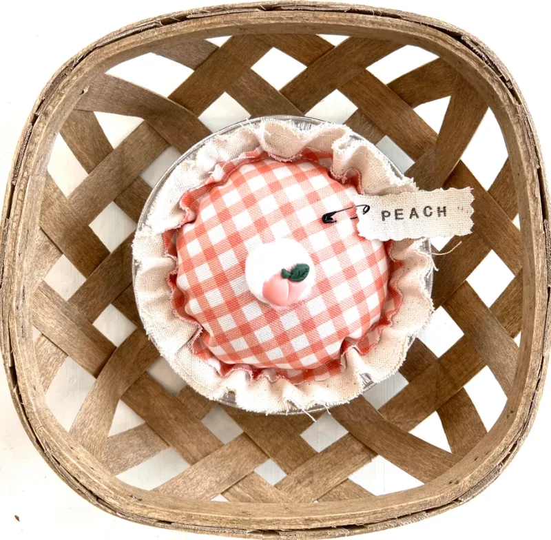 Fabric Peach Pie