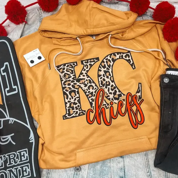 Mustard KC Chiefs Hoodie