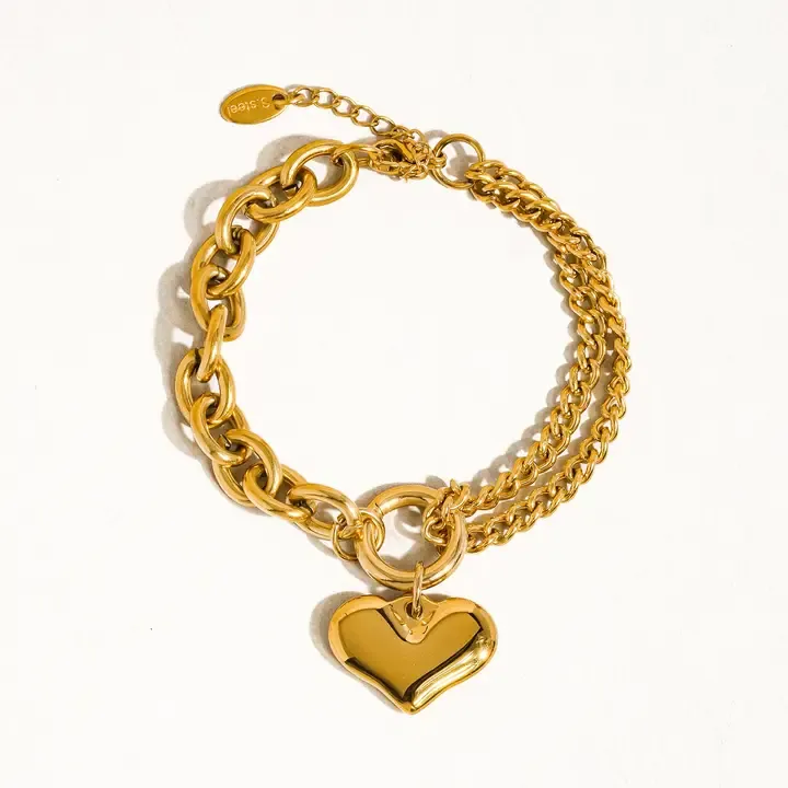 Allure Heart Chain Bracelet