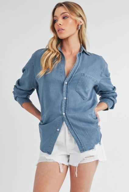 Ottavia Denim Blouse Ottavia Denim Blouse