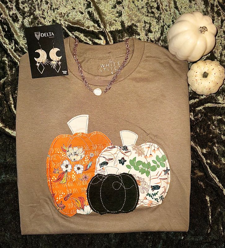 Pumpkin Patch Floral Tee