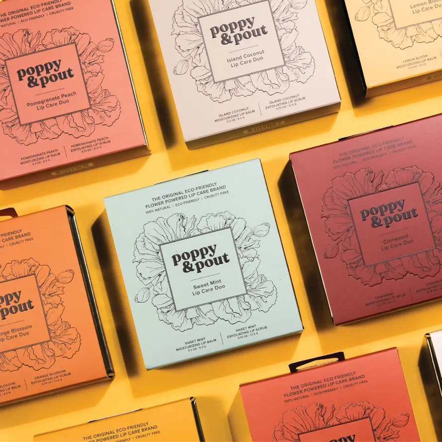 Poppy &amp; Pout Lip Care Duo