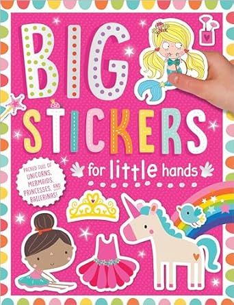 Big Stickers for Little Hands Book