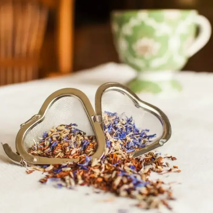 Plum Deluxe Heart Tea Infuser