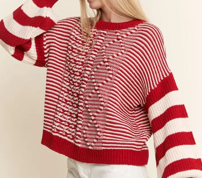 Bella Bell Crochet Sweater