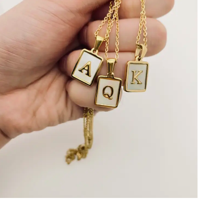 Initial Necklace Initial Necklace