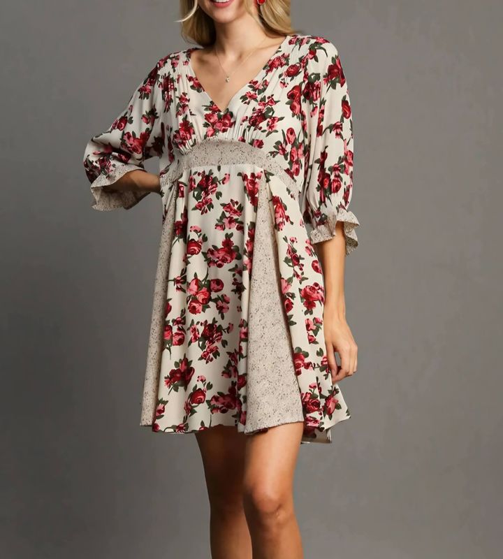 Loretta Ruffle Sleeved Mini Dress Loretta Ruffle Sleeved Mini Dress