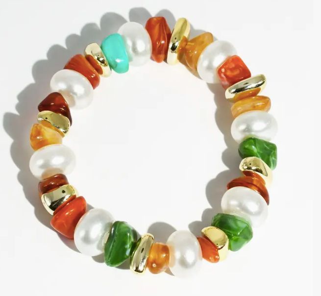 Color Crush Pearl Beaded Bracelet