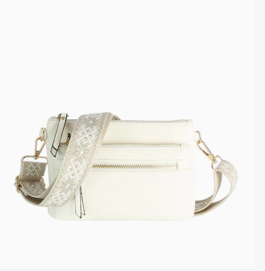 Melissa Multi Zip Crossbody