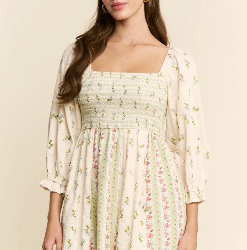 Dixie Floral Print Romper