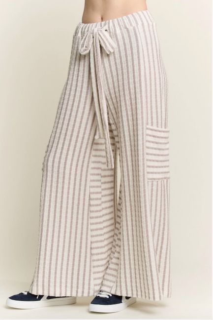 Belize Stripe Wide Leg Pants