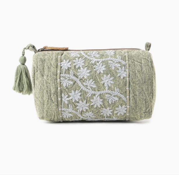 Bohemian Olive Green Supreme Clutch