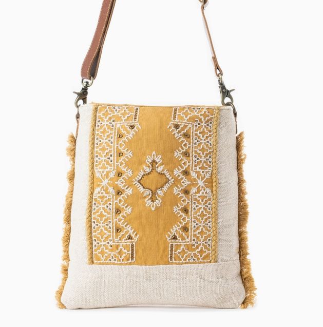 Myra Harvest Grove Shoulder Bag in Golden Bloom