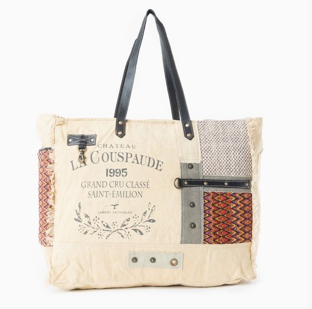 Sundown River Vintage Weekender Bag