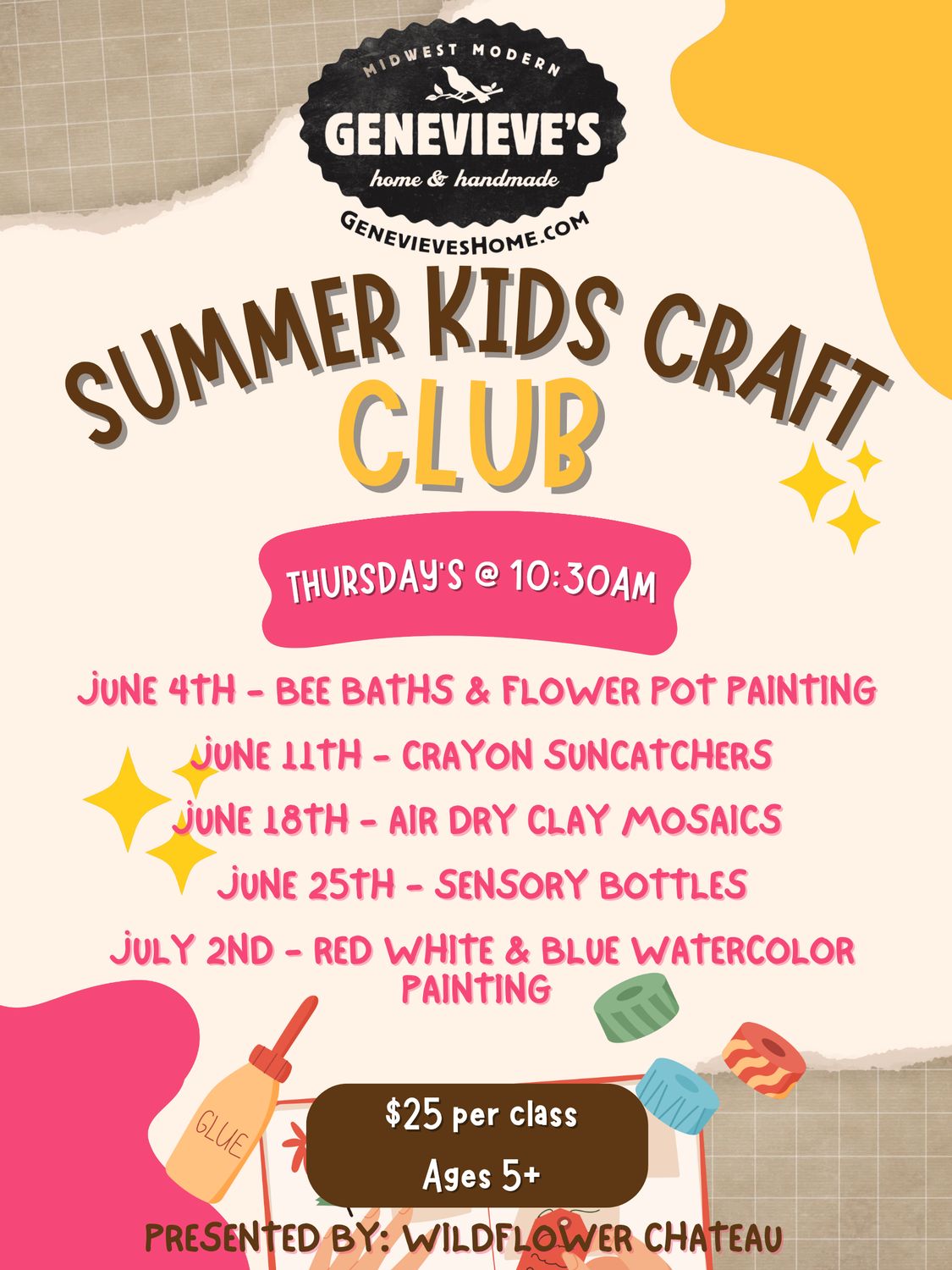 2026 Summer Kid's Craft Club