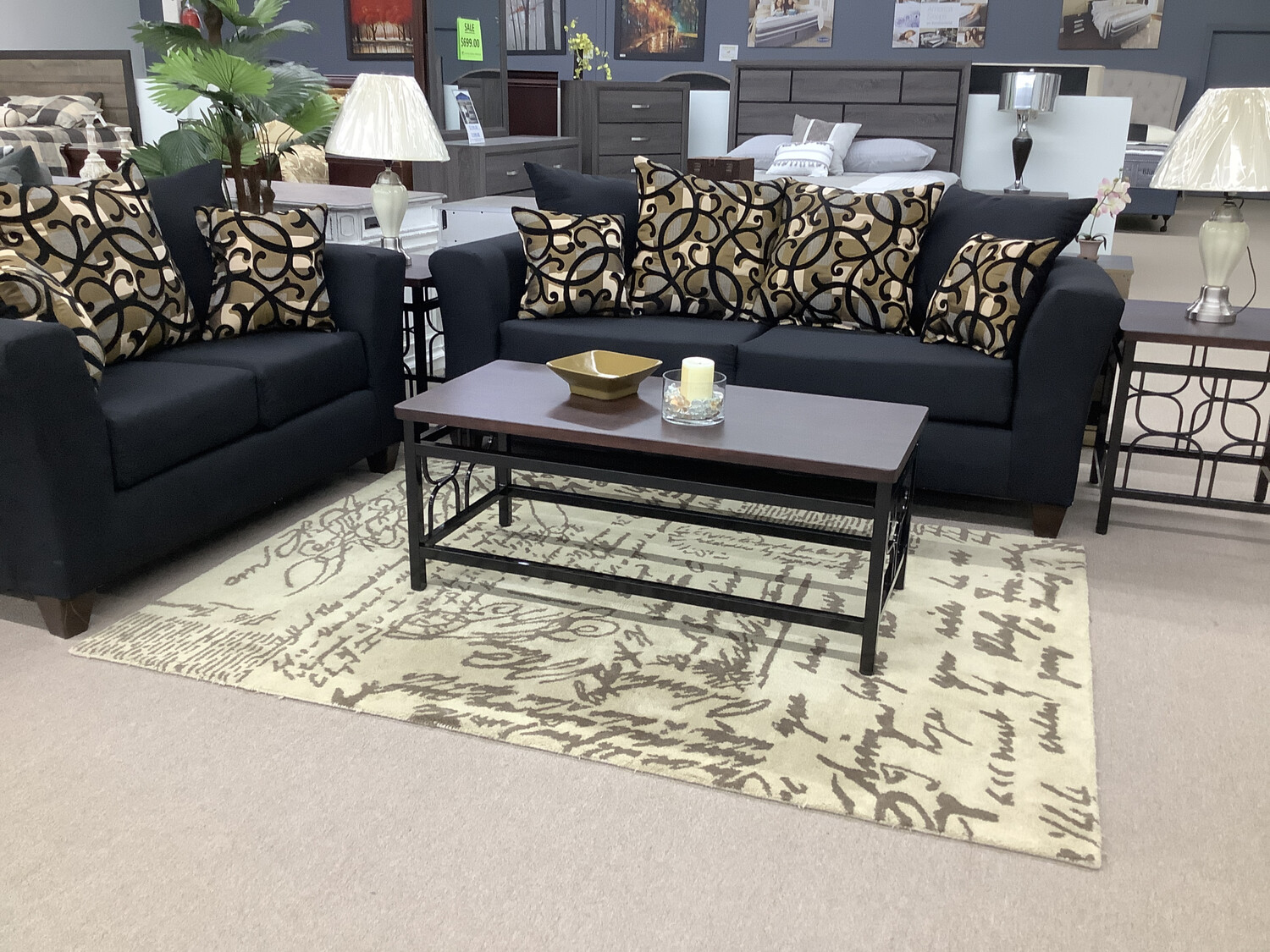 Darling 7pc Living Room Package