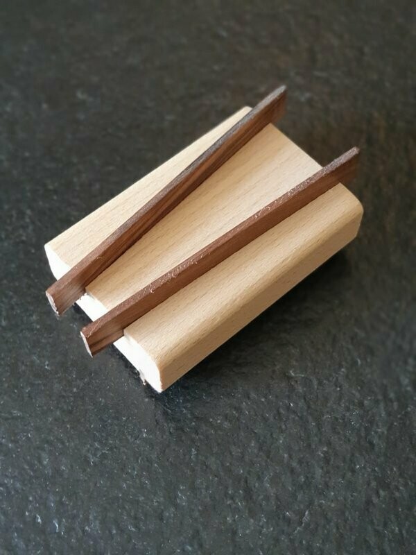 Porte-savons rectangulaire