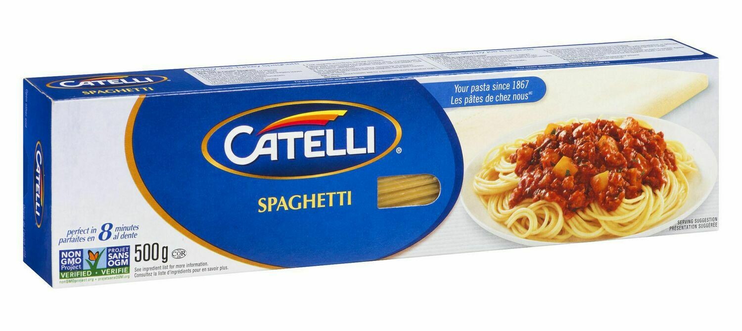 Pâtes Catelli Classiques Spaghetti 500gr