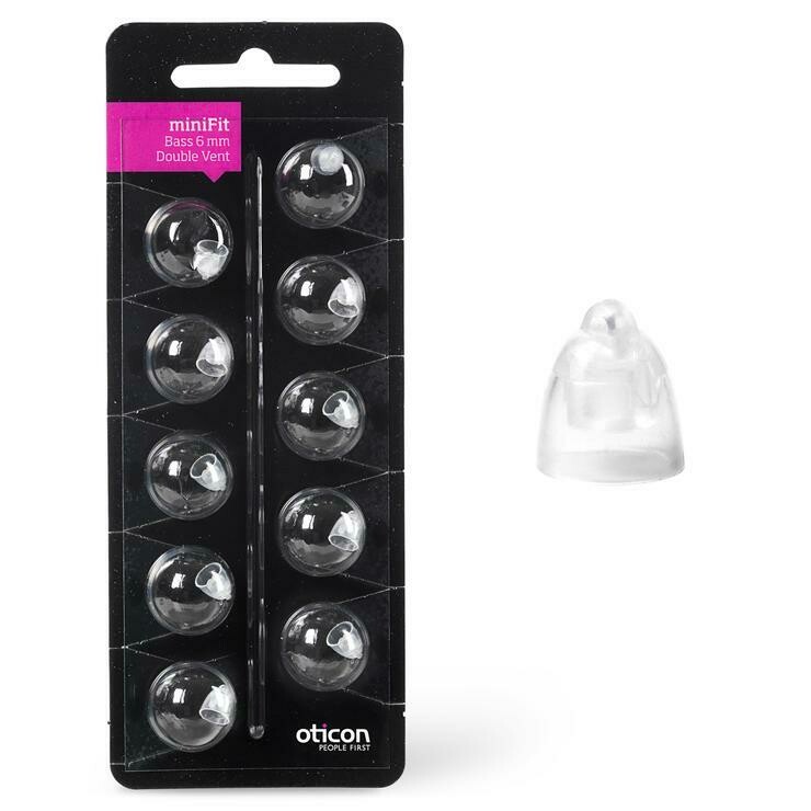 Oticon 6 mm double bass dome