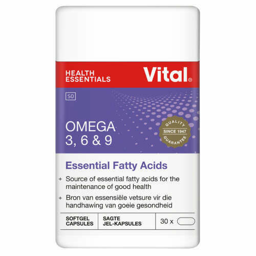 Vital Omega 3 & 6 & 9 capsules 30's