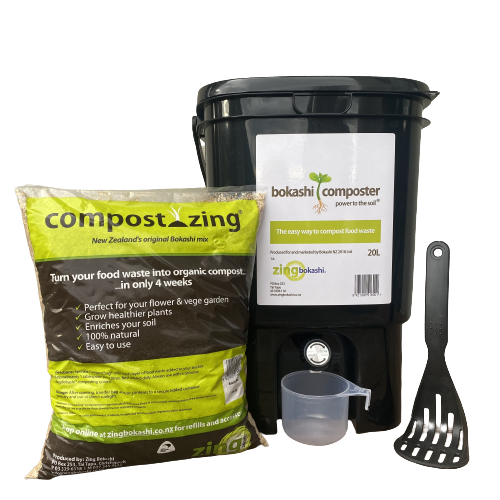 20L Bokashi Composter Black