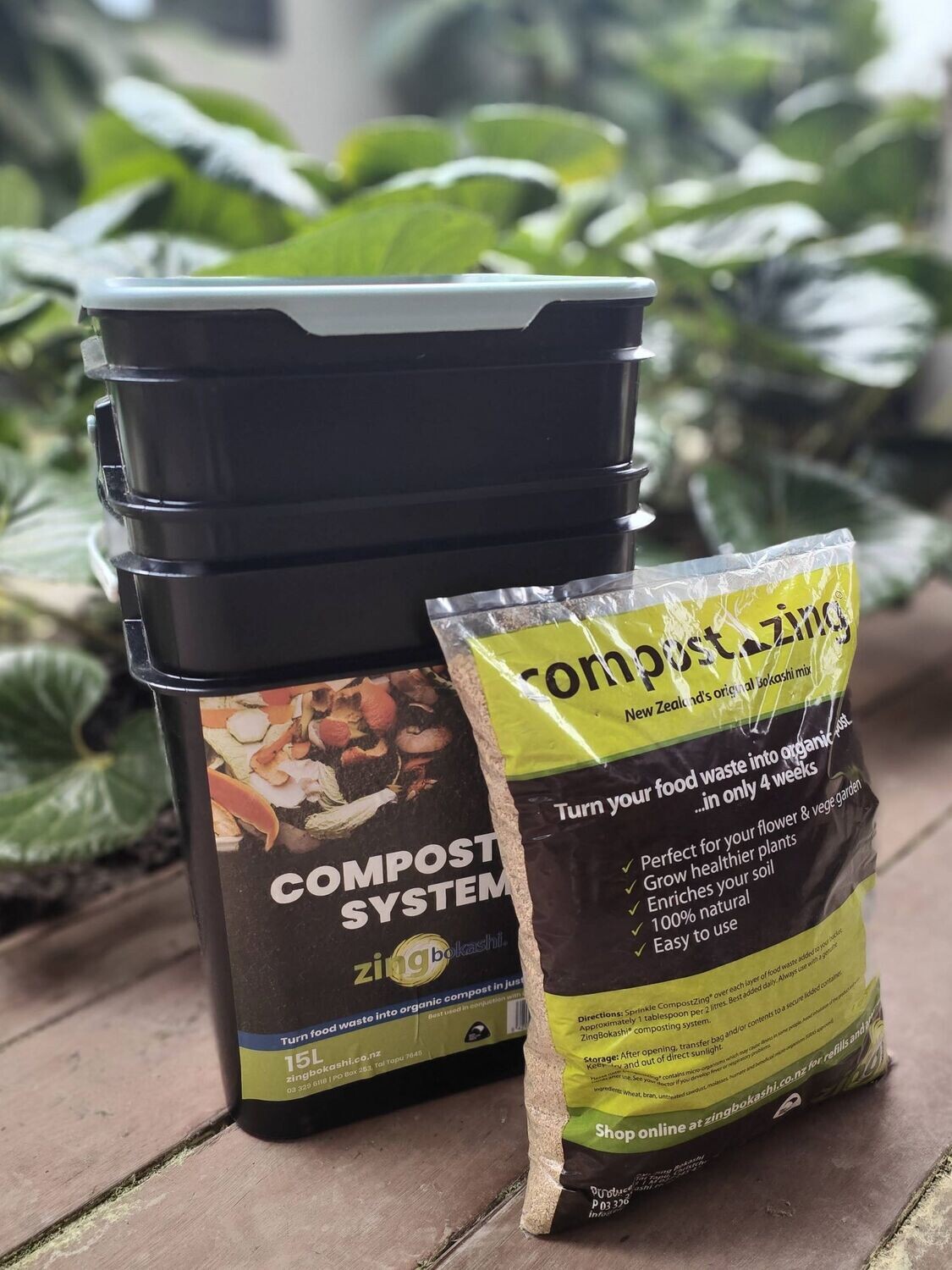 15L Zing Bokashi Kit Your path to nutrientrich compost.